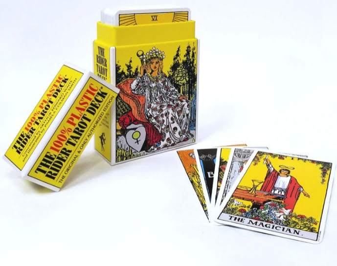 100% Plastic Rider Tarot Deck